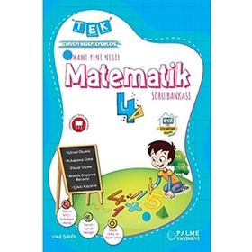 Palme Yayınları - 4. Sınıf Tek Matematik Soru Bankası