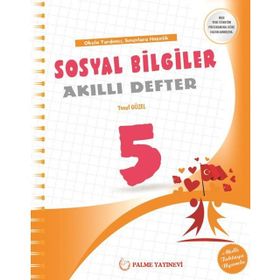Palme Yayınları 5.Sınıf Sosyal Bilgiler Akıllı Defter