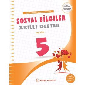 Palme Yayınları 5.Sınıf Sosyal Bilgiler Akıllı Defter