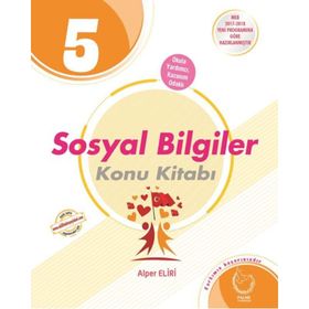 Palme Yayınları 5. Sınıf Sosyal Bilgiler Konu Kitabı - Alper Eliri