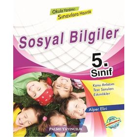 Palme Yayınları 5. Sınıf Sosyal Bilgiler Konu Kitabı - Alper Eliri