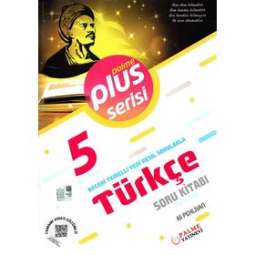 Palme Yayınları 5. Sınıf Türkçe Plus Serisi Soru Kitabı