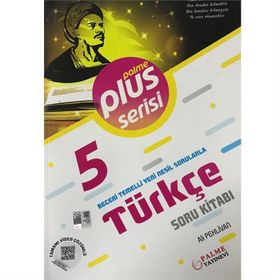 Palme Yayınları 5. Sınıf Türkçe Plus Serisi Soru Kitabı