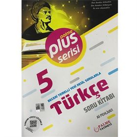 Palme Yayınları 5. Sınıf Türkçe Plus Serisi Soru Kitabı