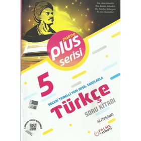 Palme Yayınları 5. Sınıf Türkçe Plus Serisi Soru Kitabı