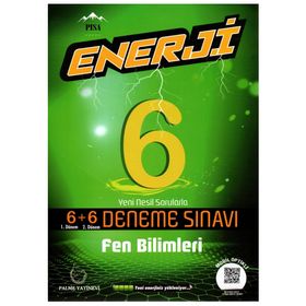 Palme Yayınları 6. Sınıf Fen Bilimleri Enerji 6+6 Deneme Sınavı