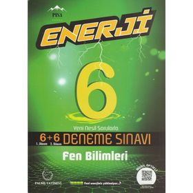 Palme Yayınları 6. Sınıf Fen Bilimleri Enerji 6+6 Deneme Sınavı