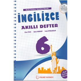 Palme Yayınları 6 Sınıf İngilizce Akıllı Defter