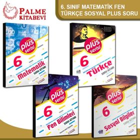 Palme Yayınları 6. Sınıf Matematik Plus Serisi Soru Kitabı