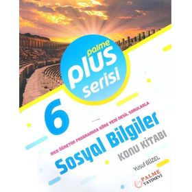 Palme Yayınları 6. Sınıf Sosyal Bilgiler Plus Serisi Konu Kitabı