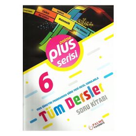 Palme Yayınları 6. Sınıf Tüm Dersler Plus Serisi Soru Kitabı