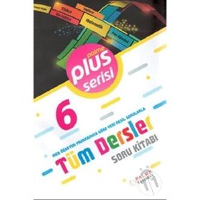 Palme Yayınları 6. Sınıf Tüm Dersler Plus Serisi Soru Kitabı
