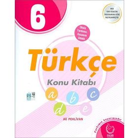 Palme Yayınları 6 Sınıf Türkçe Konu Kitabı
