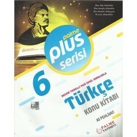 Palme Yayınları 6. Sınıf Türkçe Plus Serisi Soru Kitabı