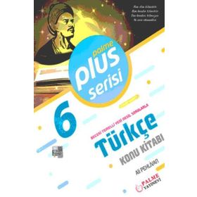 Palme Yayınları 6. Sınıf Türkçe Plus Serisi Soru Kitabı