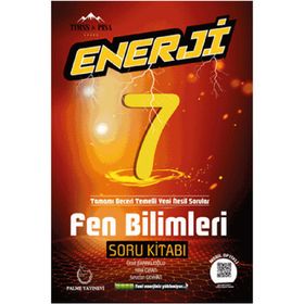 Palme Yayınları 7. Sınıf Fen Bilimleri Enerji Soru Kitabı