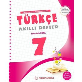 Palme Yayınları 7. Sınıf Türkçe Akıllı Defter