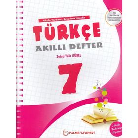 Palme Yayınları 7. Sınıf Türkçe Akıllı Defter