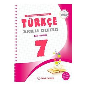 Palme Yayınları 7. Sınıf Türkçe Akıllı Defter