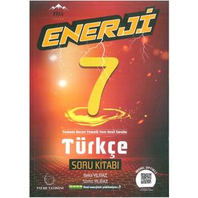 Palme Yayınları 7. Sınıf Türkçe Enerji Soru Kitabı