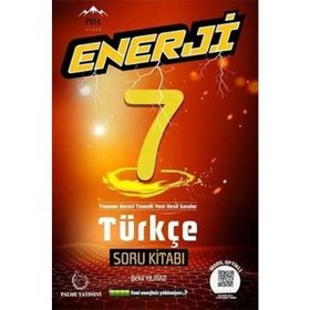 Palme Yayınları 7. Sınıf Türkçe Enerji Soru Kitabı