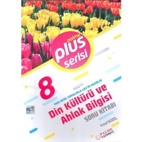 Palme Yayınları 8. Sınıf Din Külltürü ve Ahlak Bilgisi Plus Serisi Soru Kitabı