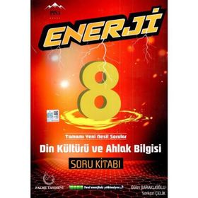 Palme Yayınları 8. Sınıf Din Kültürü ve Ahlak Bilgisi Enerji Soru Kitabı