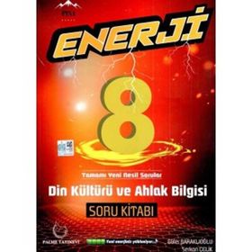 Palme Yayınları 8. Sınıf Din Kültürü ve Ahlak Bilgisi Enerji Soru Kitabı