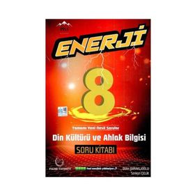 Palme Yayınları 8. Sınıf Din Kültürü ve Ahlak Bilgisi Enerji Soru Kitabı