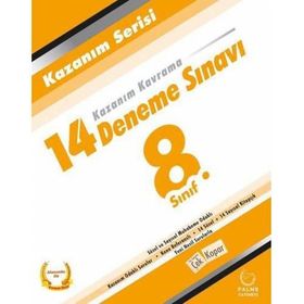 Palme Yayınları 8. Sınıf Kazanım Serisi 14 Deneme Sınavı