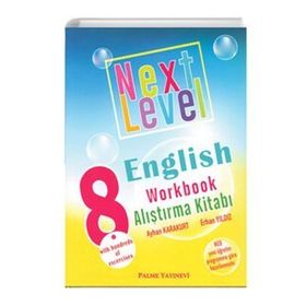 Palme Yayınları - 8. Sınıf LGS English Work Book Alıştırma Kitabı Next Level