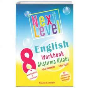 Palme Yayınları - 8. Sınıf LGS English Work Book Alıştırma Kitabı Next Level