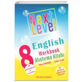 Palme Yayınları - 8. Sınıf LGS English Work Book Alıştırma Kitabı Next Level