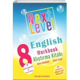 Palme Yayınları - 8. Sınıf LGS English Work Book Alıştırma Kitabı Next Level