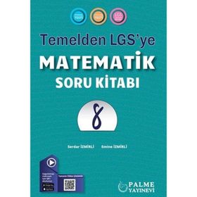 Palme Yayınları 8. Sınıf Matematik Temelden Lgs Soru Kitabı