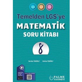 Palme Yayınları 8. Sınıf Matematik Temelden LGS ye Soru Kitabı