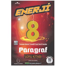 Palme Yayınları 8. Sınıf Paragraf Enerji Soru Kitabı