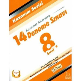 Palme Yayınları 8. Sınıf Tüm Dersler Kazanım 14 Deneme Sınavı