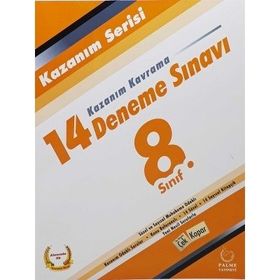 Palme Yayınları 8. Sınıf Tüm Dersler Kazanım 14 Deneme Sınavı