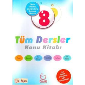 Palme Yayınları 8. Sınıf Tüm Dersler Konu Kitabı - kollektif