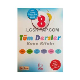 Palme Yayınları 8. Sınıf Tüm Dersler Konu Kitabı - kollektif
