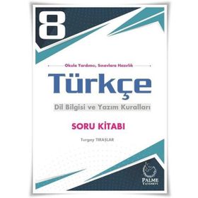Palme Yayınları 8. Sınıf Türkçe Dil Ve Anlam Bilgisi Soru Bankası