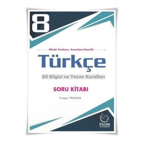 Palme Yayınları 8. Sınıf Türkçe Dil Ve Anlam Bilgisi Soru Bankası
