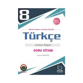Palme Yayınları 8. Sınıf Türkçe Dil Ve Anlam Bilgisi Soru Bankası