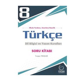 Palme Yayınları 8. Sınıf Türkçe Dil Ve Anlam Bilgisi Soru Bankası