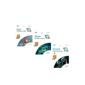 Palme Yayınları - 9. Sınıf Fizik Kimya ve Biyoloji Soru Bankası Seti 3 Kitap