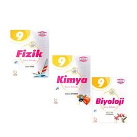 Palme Yayınları - 9. Sınıf Fizik Kimya ve Biyoloji Soru Bankası Seti 3 Kitap