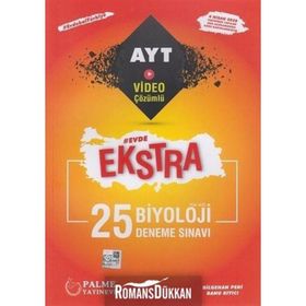 Palme Yayınları AYT 25 Biyoloji Evde Ekstra Deneme Sınavı