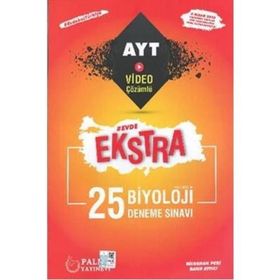 Palme Yayınları AYT 25 Biyoloji Evde Ekstra Deneme Sınavı