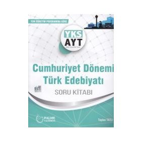 Palme Yayınları AYT Cumhuriyet Dönemi Türk Edebiyatı Soru Kitabı